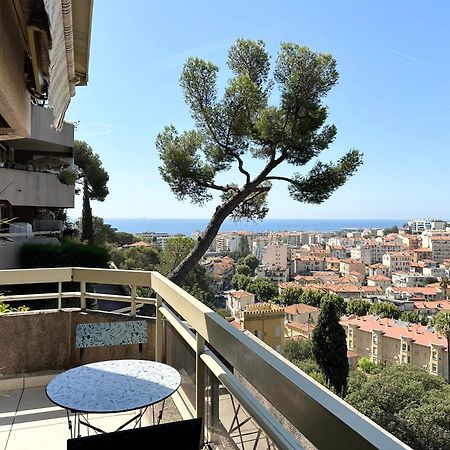 شقة Nice, Grand Studio - Piscine - Terrasse Vue Mer المظهر الخارجي الصورة
